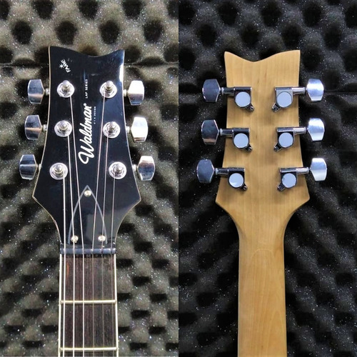 Imagem 8 de 8 de Guitarra Eletrica Waldman Les Paul Glp-250 Bk