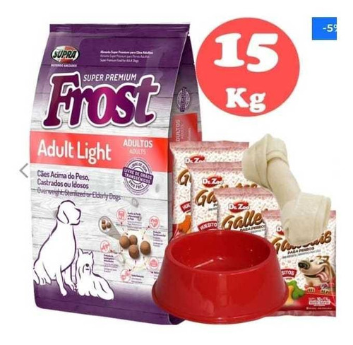 Frost Light 15kg + Snack + Obsequio 