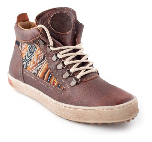 Botas Inkkas Unisex Brown Leather