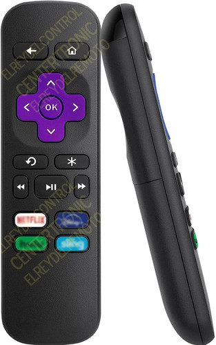 Imagen 1 de 5 de Control Remoto Para Roku 2 3 4 Premiere Express Ultra