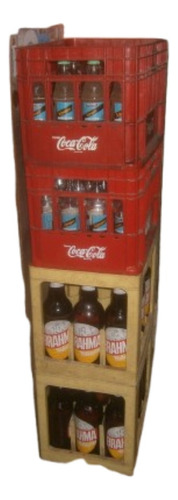 Cajon De Coca Sin Botellas Para 24 Unidades De 350 Ml (Usado)