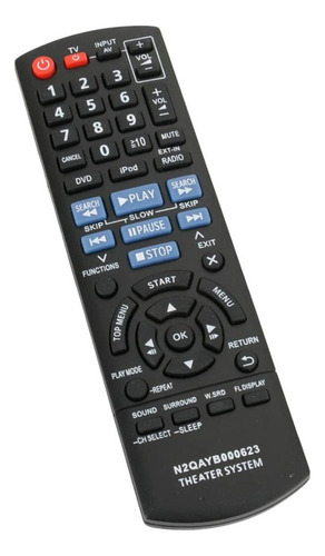 Novo Controle Remoto Para Panasonic Home Theater N2qayb00062