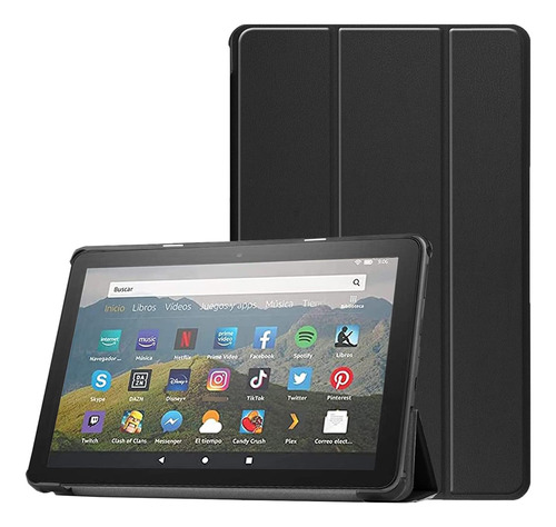 Fanrte Funda Para Tablet Kindle Fire Hd 8 Y Funda Fire 8 Pl.