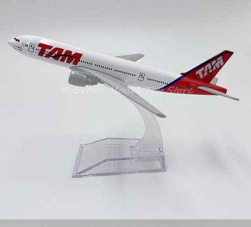 Avión Tam Boing 777 Escala 1:460 Aircraf Model Metalico