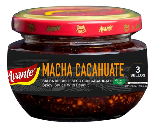 Salsa Macha Cacahuate Avante 100g