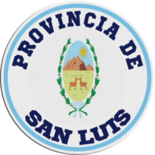 Parche Circular Escudo San Luis
