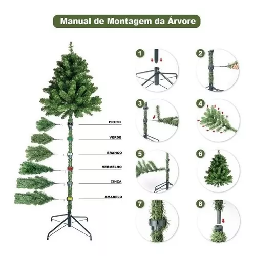 Árvore De Natal Verde Modelo Luxo Pinheiro 90 Cm 73 Galhos A0309N