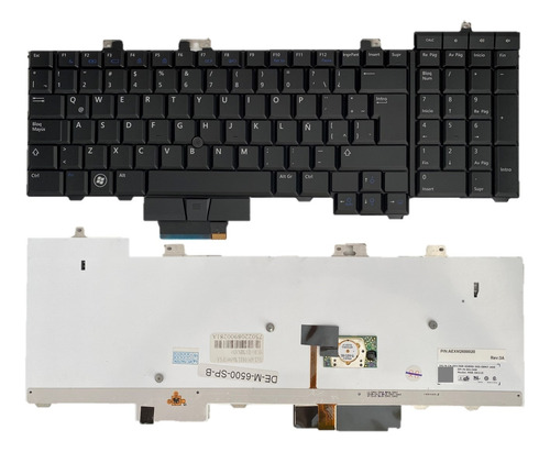 Teclado Para Dell Precision M6400 M6500 (d130r)