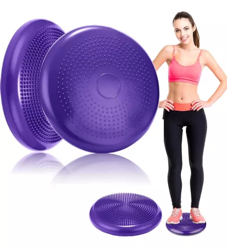 Cojín Equilibrio + Inflador para Yoga y Pilates, Comprar online Air Pad  Estabilizador para Gimnasio en Casa