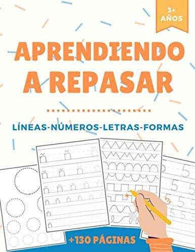 Libro: Aprendiendo A Repasar Letras Líneas Números Formas: L