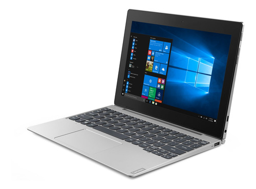 Imagen 2 de 4 de Laptop Lenovo IdeaPad D330-10IGL mineral gray táctil 10.1", Intel Celeron N4020 4GB de RAM 64GB SSD, Intel UHD Graphics 600 1280x800px Windows 10 Home