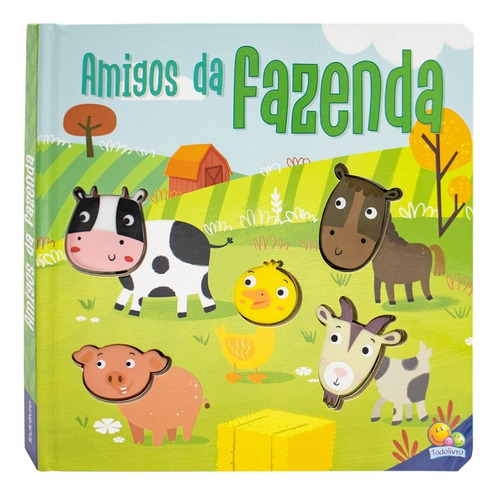 Livro Sonoro - Amigos Barulhentos - Animais Da Fazenda Sons