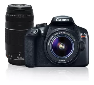 Canon Eos Rebel T6 18-55mm +75-300mm + Obsequio Estuche