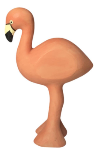 Estatua Del Modelo De Flamingo De Resina 3.1x1.1x4.3