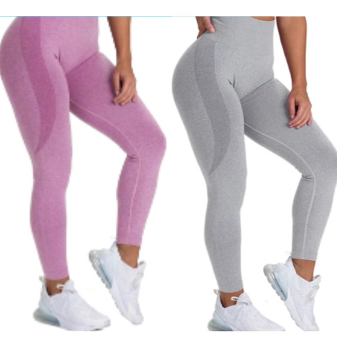 Calzas Push Up Deportivas X2 Leggins Levanta Glúteos