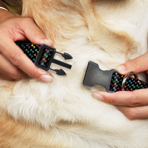 Collar Con Clip De Plástico Para Hueso De Perro Pc-wwl Con H