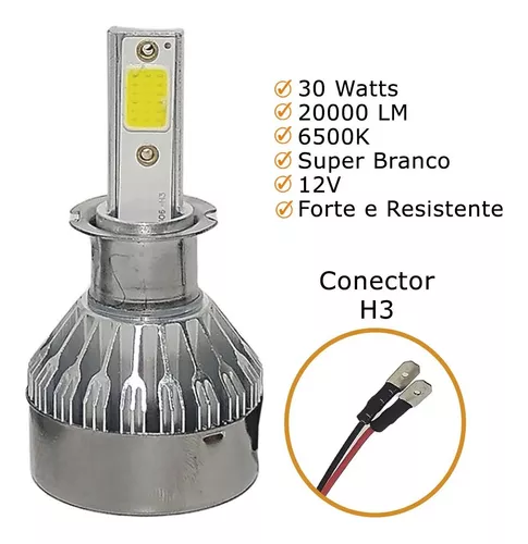 LAMPADA SUPER BRANCA GM ASTRA 2005 A 2012 FAROL ALTO E BAIXO