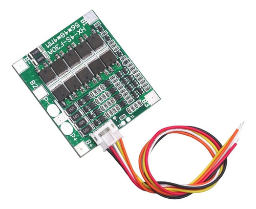 Cargador Bms 4 Baterías Litio 18650 4s 30a 4 Pzas.