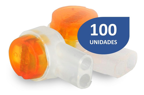 Imagen 1 de 3 de Conector Union Empalme Empate Uy2 100 Und Cables Redes