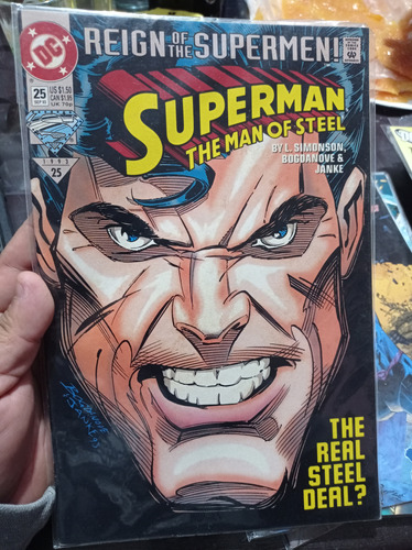 Cómic Dc En Inglés Superman The Man Of Steel No.25  15