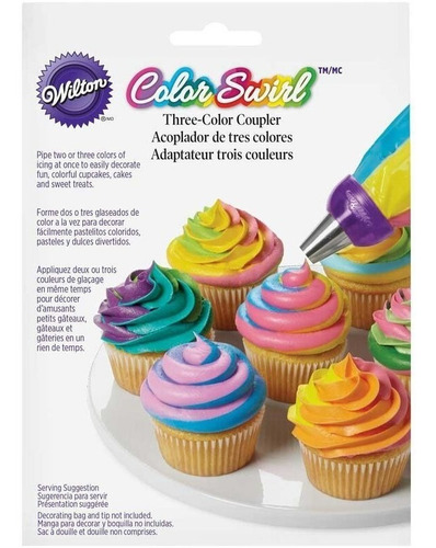 Imagen 4 de 7 de Acople Pico Multicolor Reposteria Wilton Titanweb
