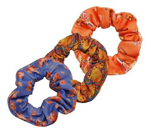 Scrunchies Cheems Perrito Meme Dona Para Cabello 3 Piezas