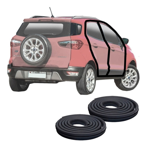 Burletes Delanteros O Traseros Ecosport Kinetic Cuota