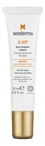 Crema Contorno de Ojos Sesderma C-Vit día/noche para todo tipo de piel de 15mL