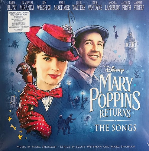 Mary Poppins Returns The Songs Marc Shaiman Vinilo Nuevo