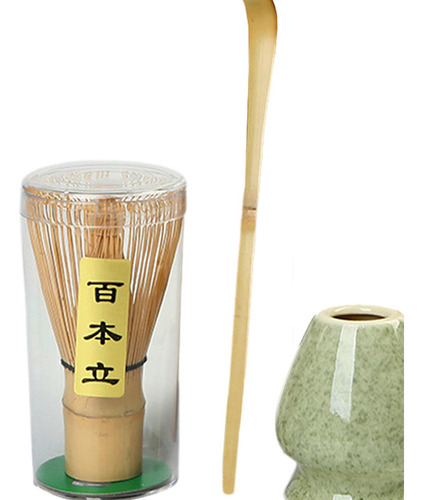 Juego De Batidor De Matcha, Kit Compatible Verde De Mármol