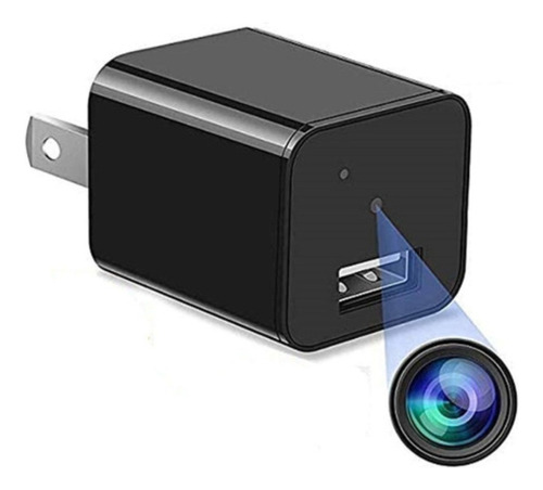 Cargador De Pared Usb 1080p Camara Espia Oculta Mini Enchufe