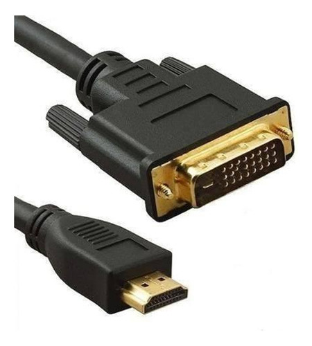 Cabo Hdmi Para Dvi Com 1,8 Metros