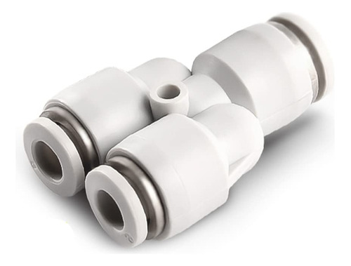 Conector Rapido Neumatico Pw Tipo Blanco Mm Tubo Traquea