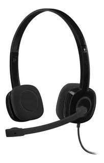 Audífono Logitech H151 Micrófono Stereo - Negro