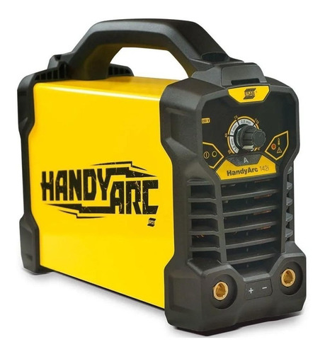 Soldadora inverter ESAB HandyArc 142I amarilla y negra 50Hz/60Hz 220V