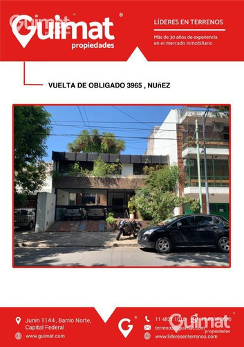 Imagen 2 de 12 de Terreno - Nuñez - Lideres En Terrenos - Guimat Propiedades