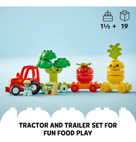 Lego Duplo Mi Primer Juguete De Tractor De Frutas Y Verduras