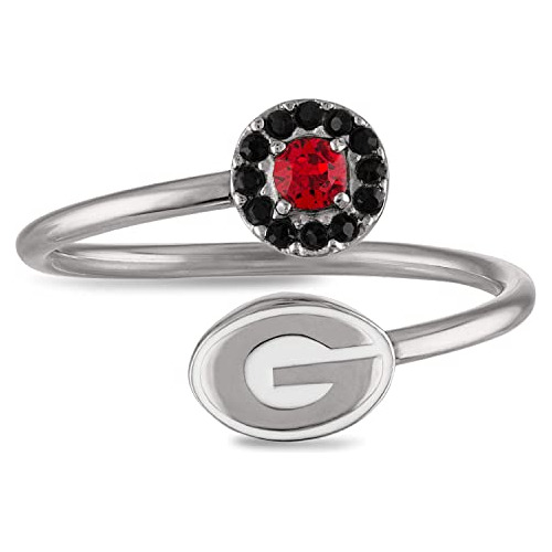 Anillo De Universidad De Georgia Mujer | Joyería De Ge...