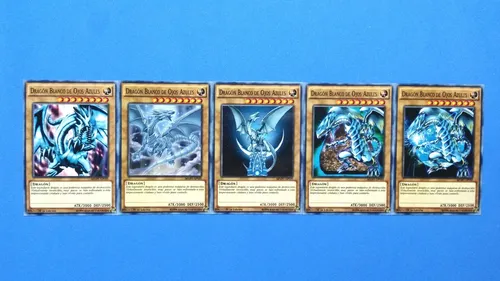 Yugioh Lote1 Dragon Blanco De Ojos Azu Version Oricas Proxy