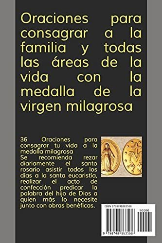 Medalla De La Milagrosa: Oraciones Para Consagrar A La Famil