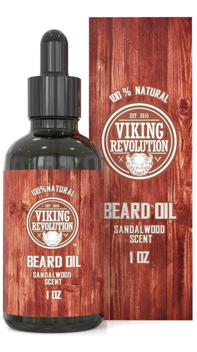 Viking Revolution Acondicionador De Aceite Para Barba, Aroma