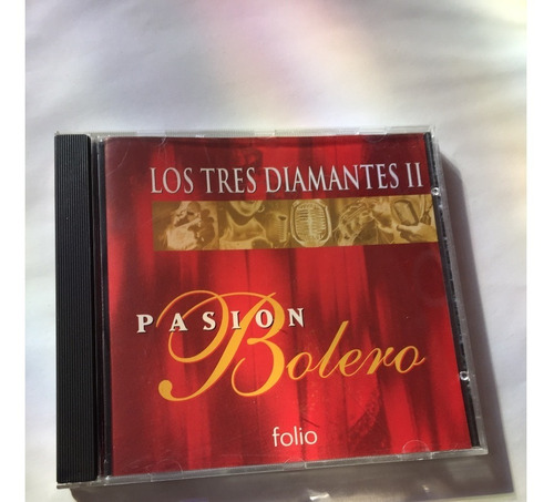 Los 3 Diamantes 2 - Pasion  Bolero  - Cd - Disco - Folio