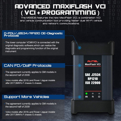 Scanner Automotriz Maxisys Ms909 Autel