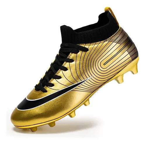 Chuteira nike dourada e branca 2025
