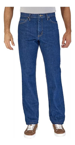 Pantalón Lee Azul Regular Fit Hombre Tiro Alto Jeans Oferta