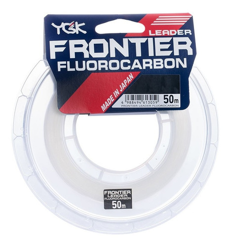 Lider Ygk Frontier Fluorocarbon 40lbs 50mts Cor Branco