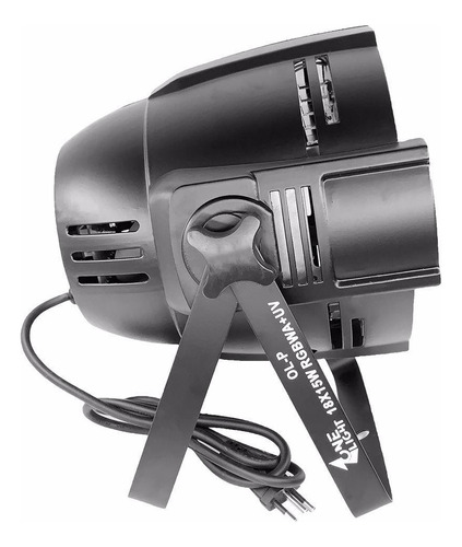 Kit 8 Par Led 18x15w 6 In 1 Rgbwa-uv Indoor Onelight
