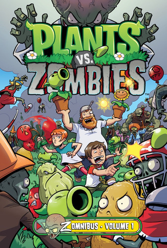 Plants Vs. Zombies Zomnibus Volume 1 (en Inglés)- Pasta Dura