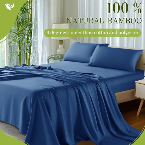 Juego De Sábanas Queen Size Shilucheng 100% Viscosa