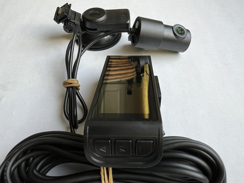 Cámara Para Automóvi 170° Hd Dash Cam Dual Con Tarjeta Y Gps